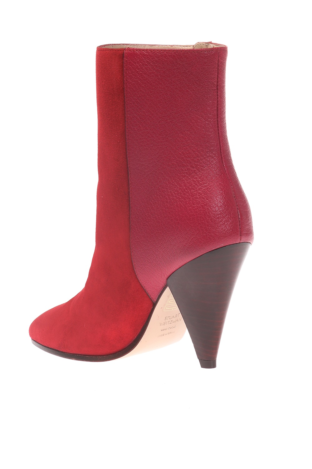 Red Cone ankle high heeled boots Stuart Weitzman Vitkac Germany